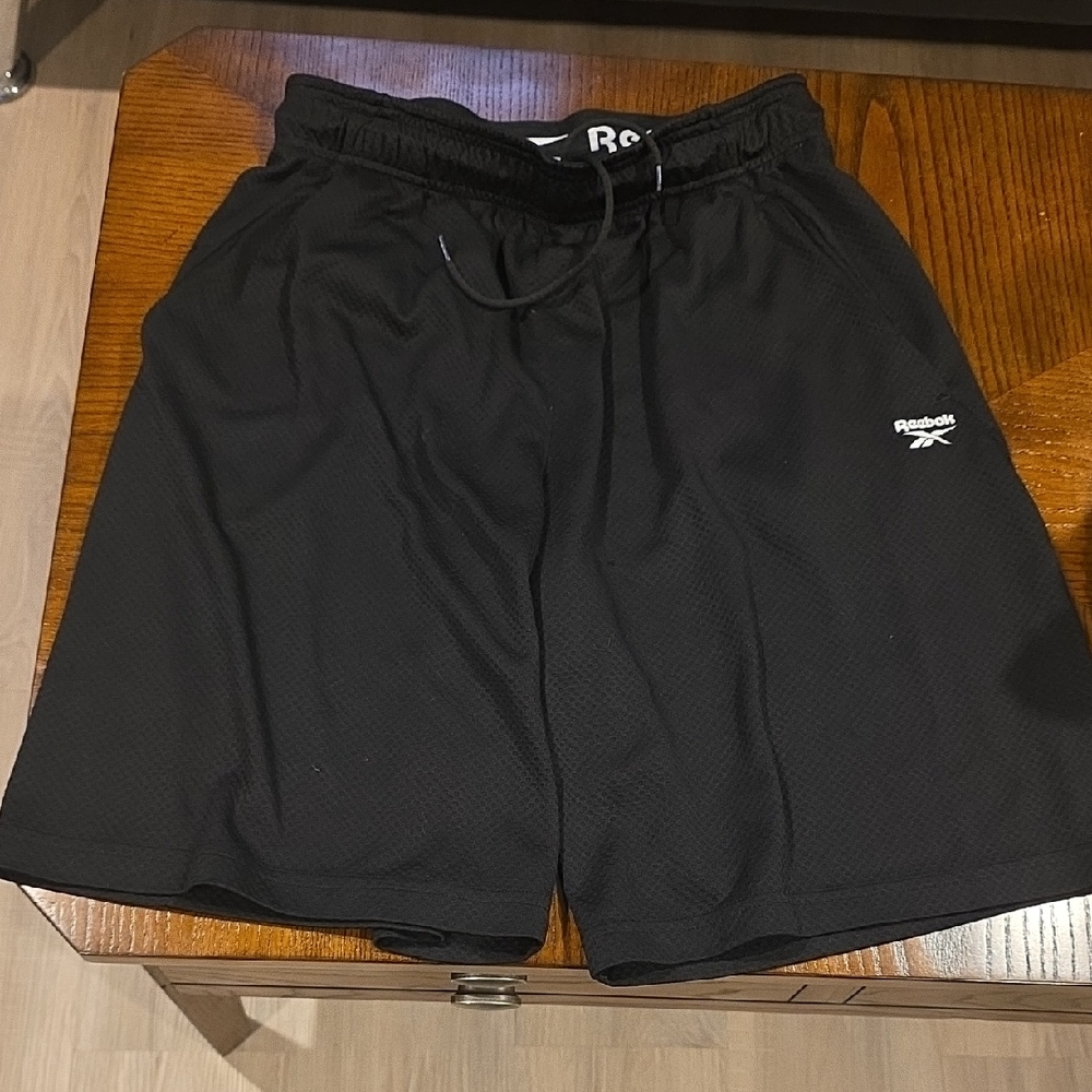 Reebok Men's Athletic Black Shorts